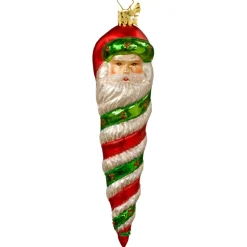 Poesie in Glas Zapfen Weihnachtsmann